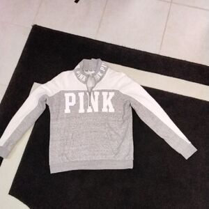Victoria's Secret PINK Heathered Gray Sweatshirt
